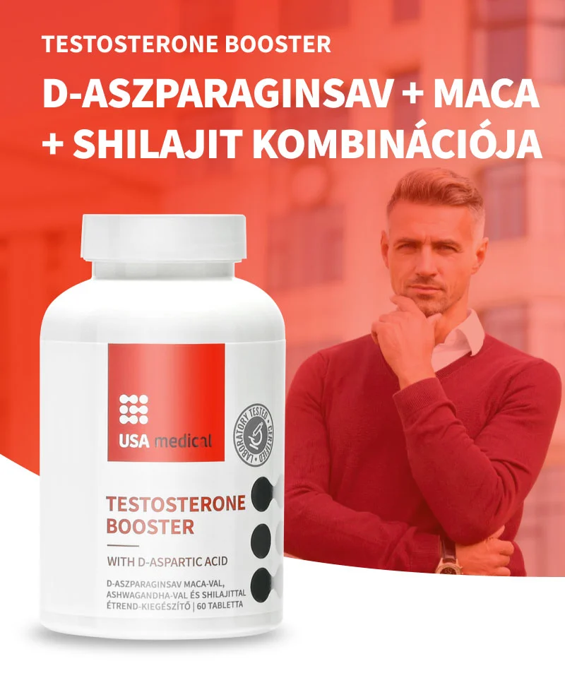 Tesztoszteron: miért nélkülözhetetlen a férfi szervezet számára?  USA Medical Tesztoszteron Komplex bemutatása