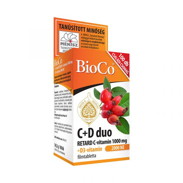 Bioco C+D duo családi 100db