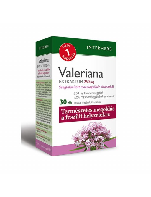 Interherb Valeriana  kapszula 30db