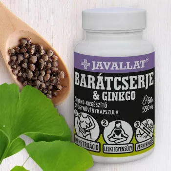 Javallat Barátcserje + ginkgo kapszula 60db 1.Kép