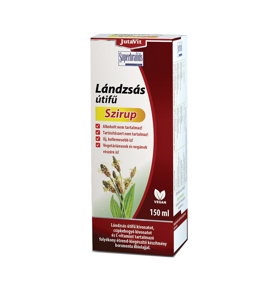 JutaVit Lándzsás útifű szirup 150ml