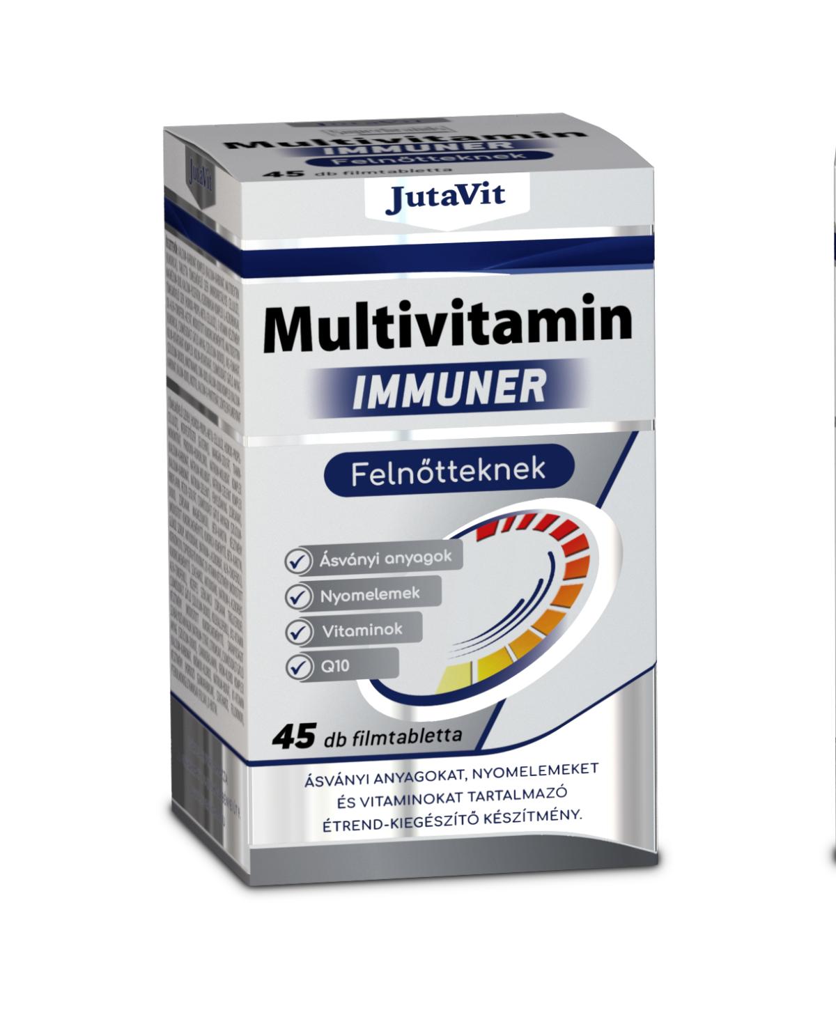 JutaVit Multivitamin Immuner Felnőtteknek  45db