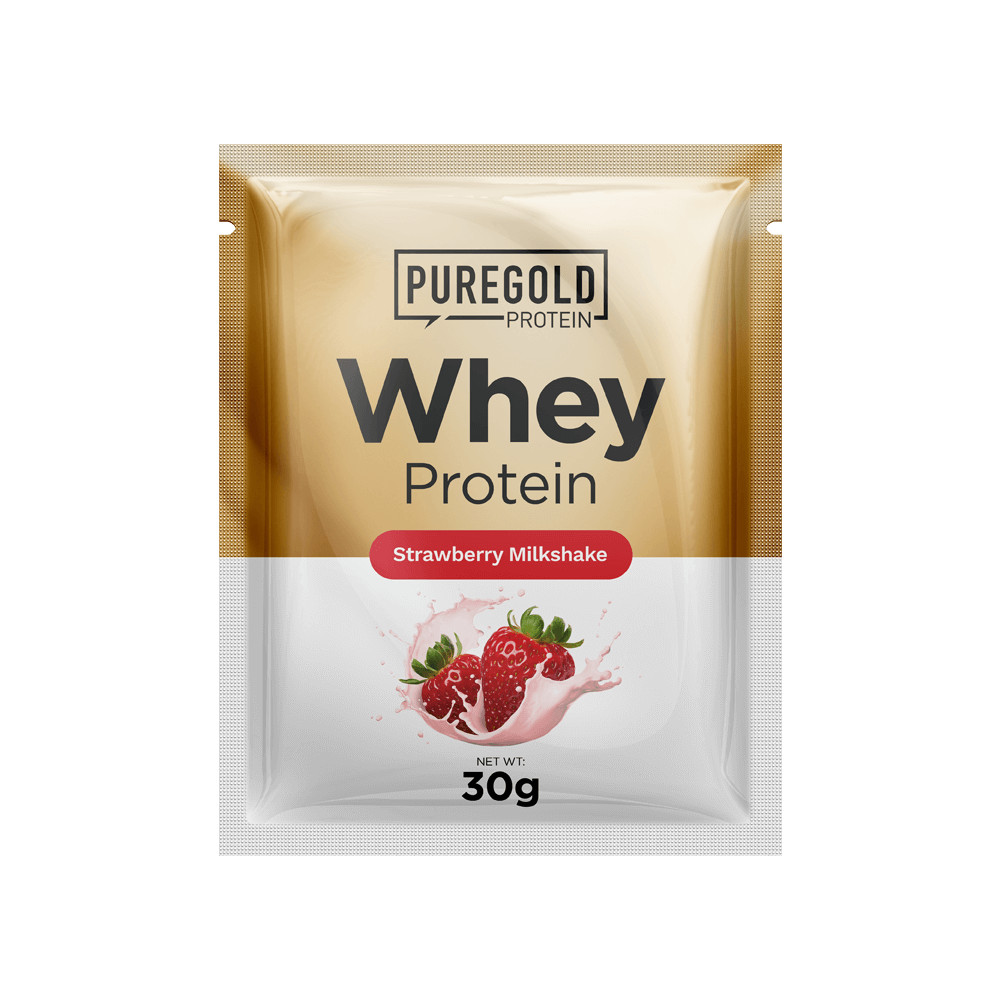 Pure gold Whey protein Strawberry milkshake 30g