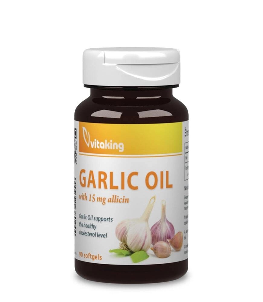 VITAKING GARLIC OIL 1000MG FOGHAGYMA 90DB