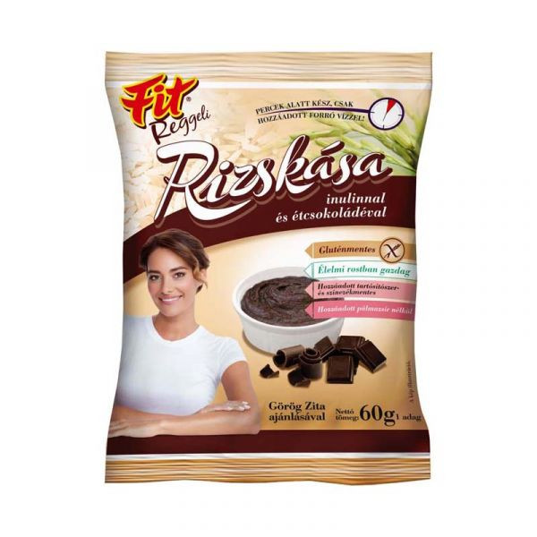 FIT REGGELI RIZSKÁSA ÉTCSOKIS 60g