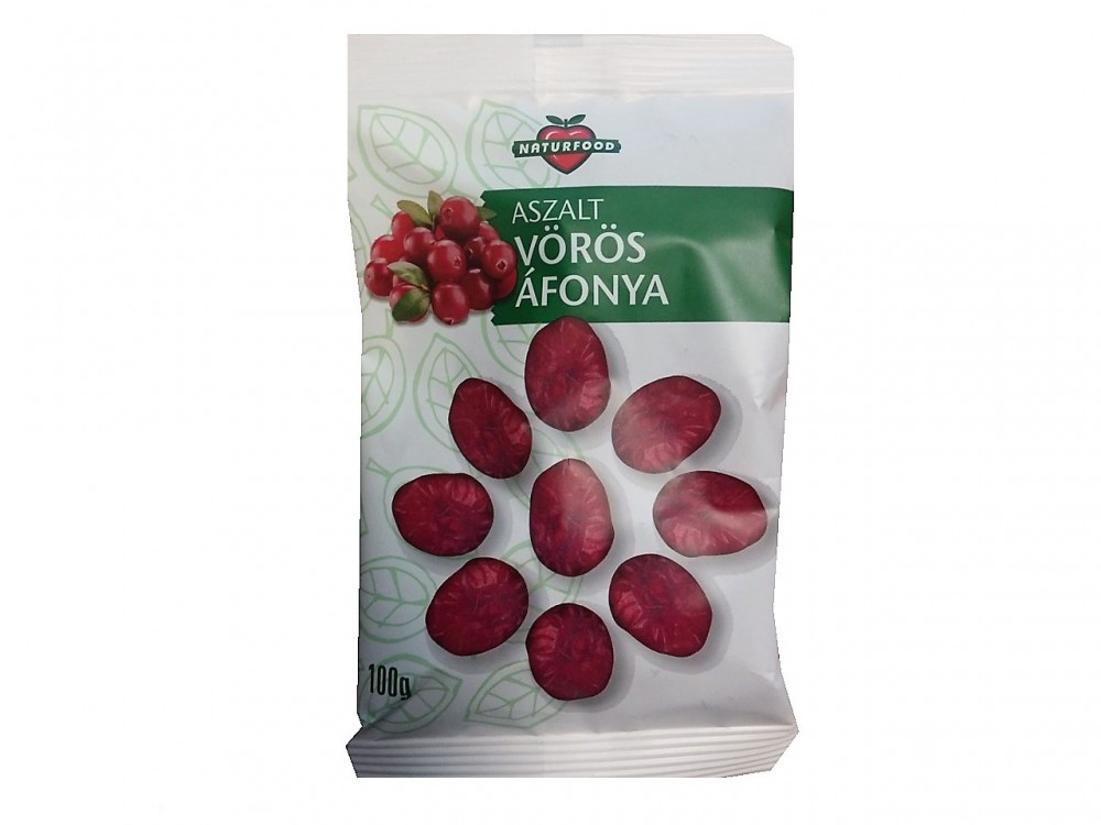 NATURFOOD VÖRÖSÁFONYA  100 GR