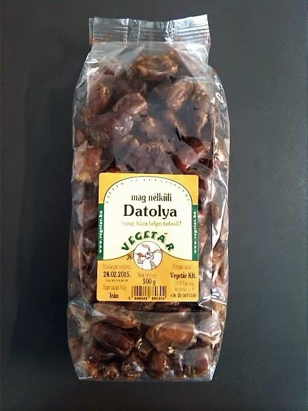 VEGETÁR MAG NÉLKÜLI DATOLYA 500G