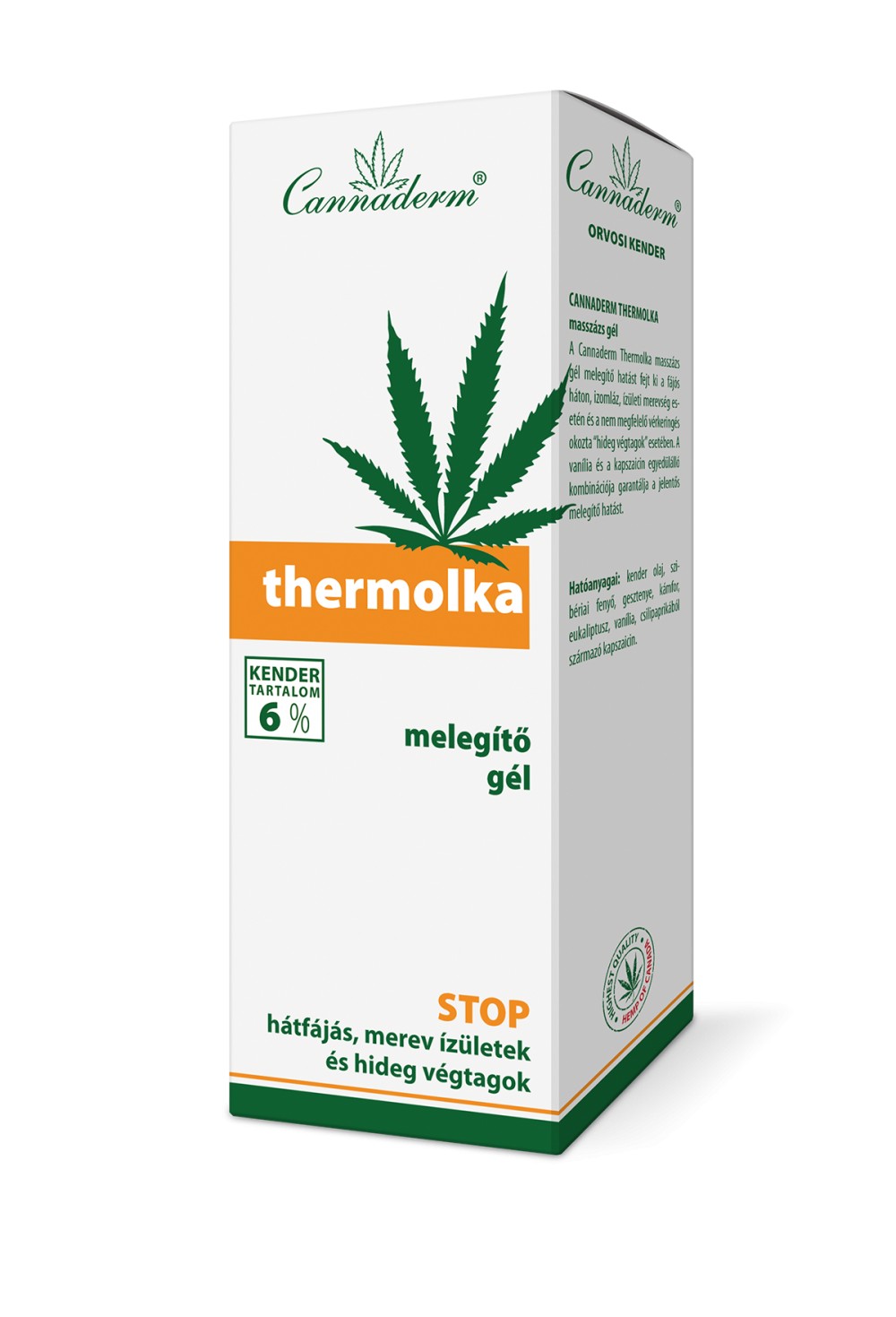 Simply Cannaderm Thermolka melegítő gél 200ml