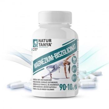 Natur Tanya MAGNÉZIUM-BISZGLICINÁT - 100% magnézium-biszglicinát kelát, jól hasznosuló szerves magnézium, családi kiszerelésben 100db 1.Kép