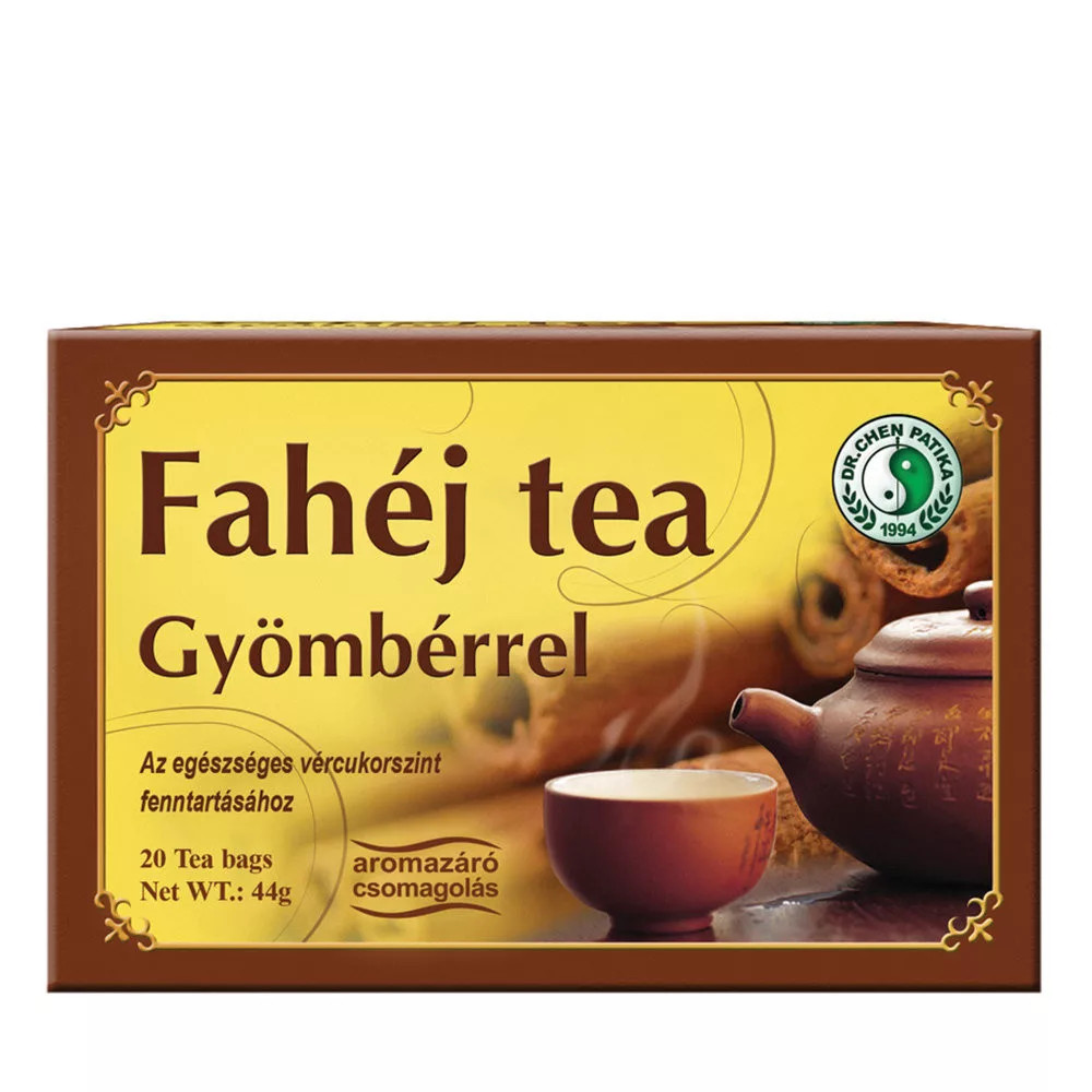 DR.CHEN FAHÉJ TEA GYÖMBÉRREL