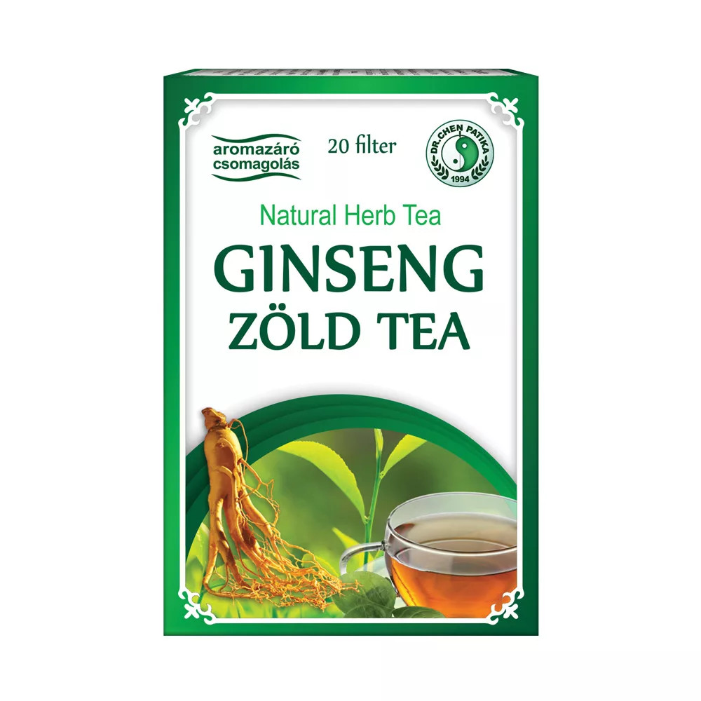 DR.CHEN GINSENG+ZÖLDTEA KEVERÉK 20db
