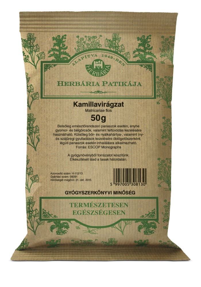 HERBÁRIA KAMILLA VIRÁGZAT 50G