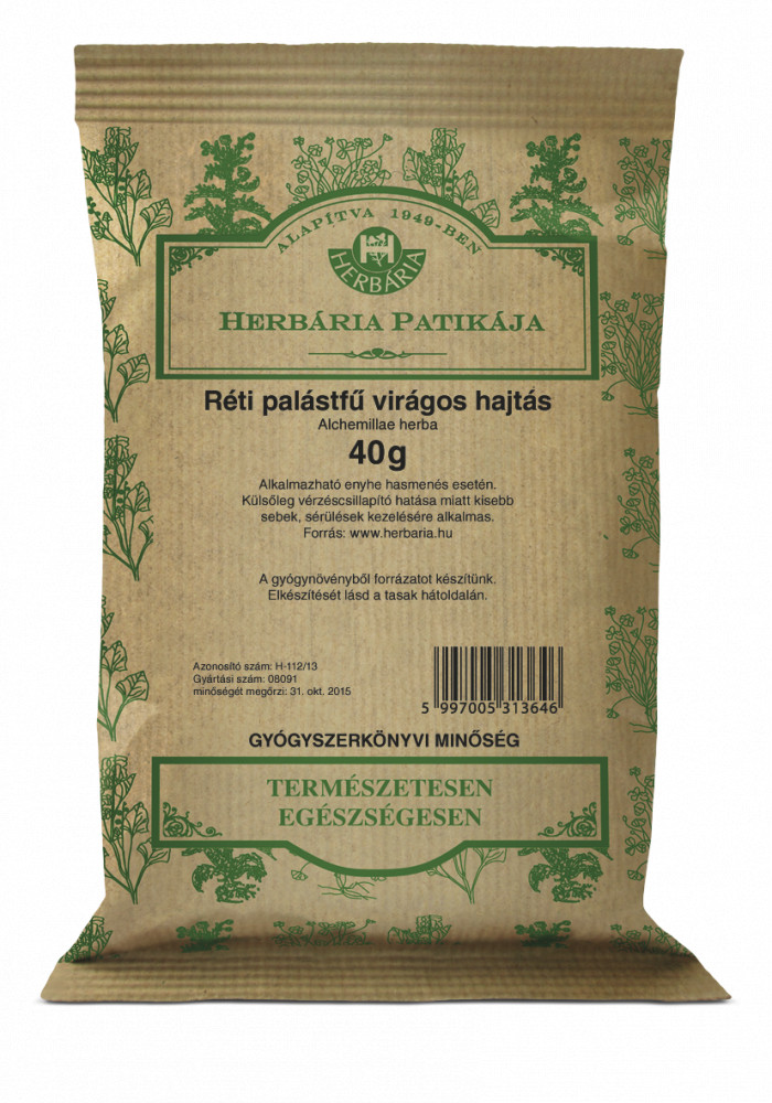 HERBÁRIA RÉTI PALÁSTFŰ SZÁLAS 40G