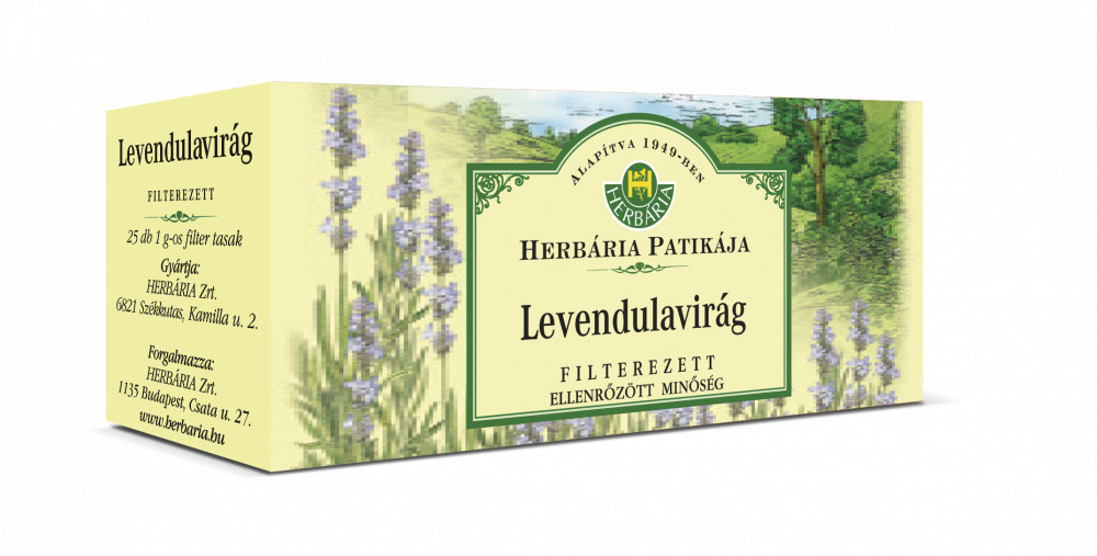 HERBÁRIA TEA LEVENDULA FILT