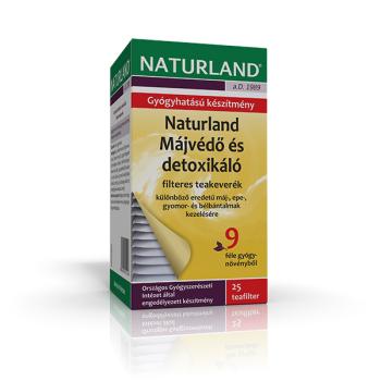 NATURLAND Májvédő és detoxikáló tea filteres 251,5g 1.Kép