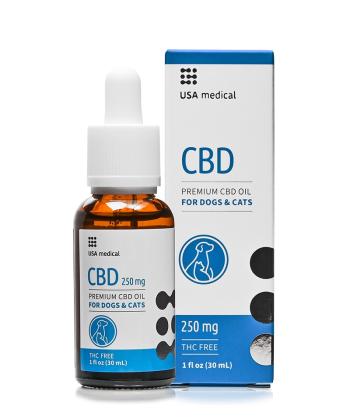 Usa medical cbd olaj kutyáknak és macskáknak 250mg 1.Kép