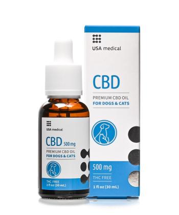 Usa medical cbd olaj kutyáknak és macskáknak 500mg 1.Kép