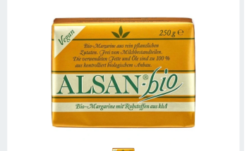 Alsan bio növényi margarin (sárga) 250g 1.Kép
