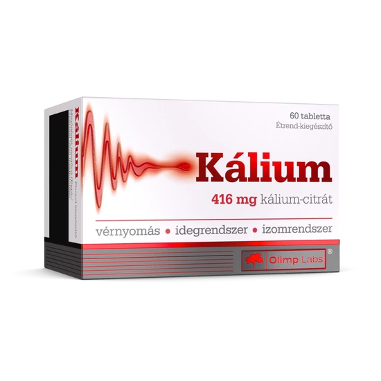 OlimpLabs Kálium - VÉRNYOMÁS - IDEGRENDSZER - IZOM (korábban Potassium) 60db