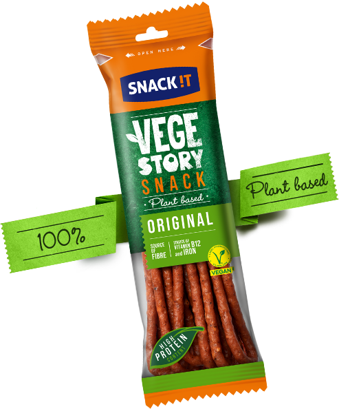 VEGE STORY VEGÁN SNACK ORIGINAL 90 G