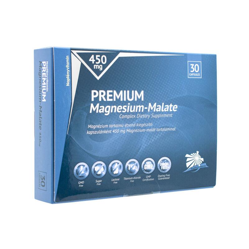 Napfényvitamin Prémium Magnézium-malát 450 mg ,30db kapszula