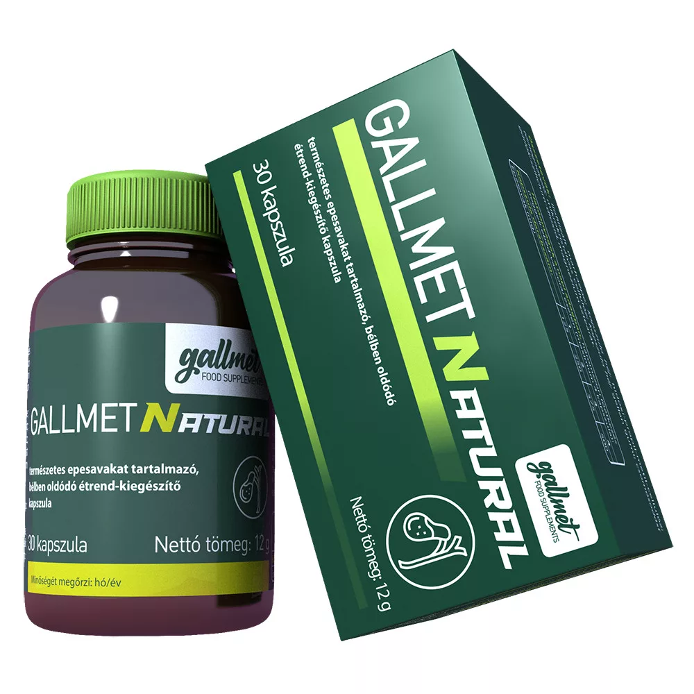 GALLMET-Natural * 30 db epesav kapszula