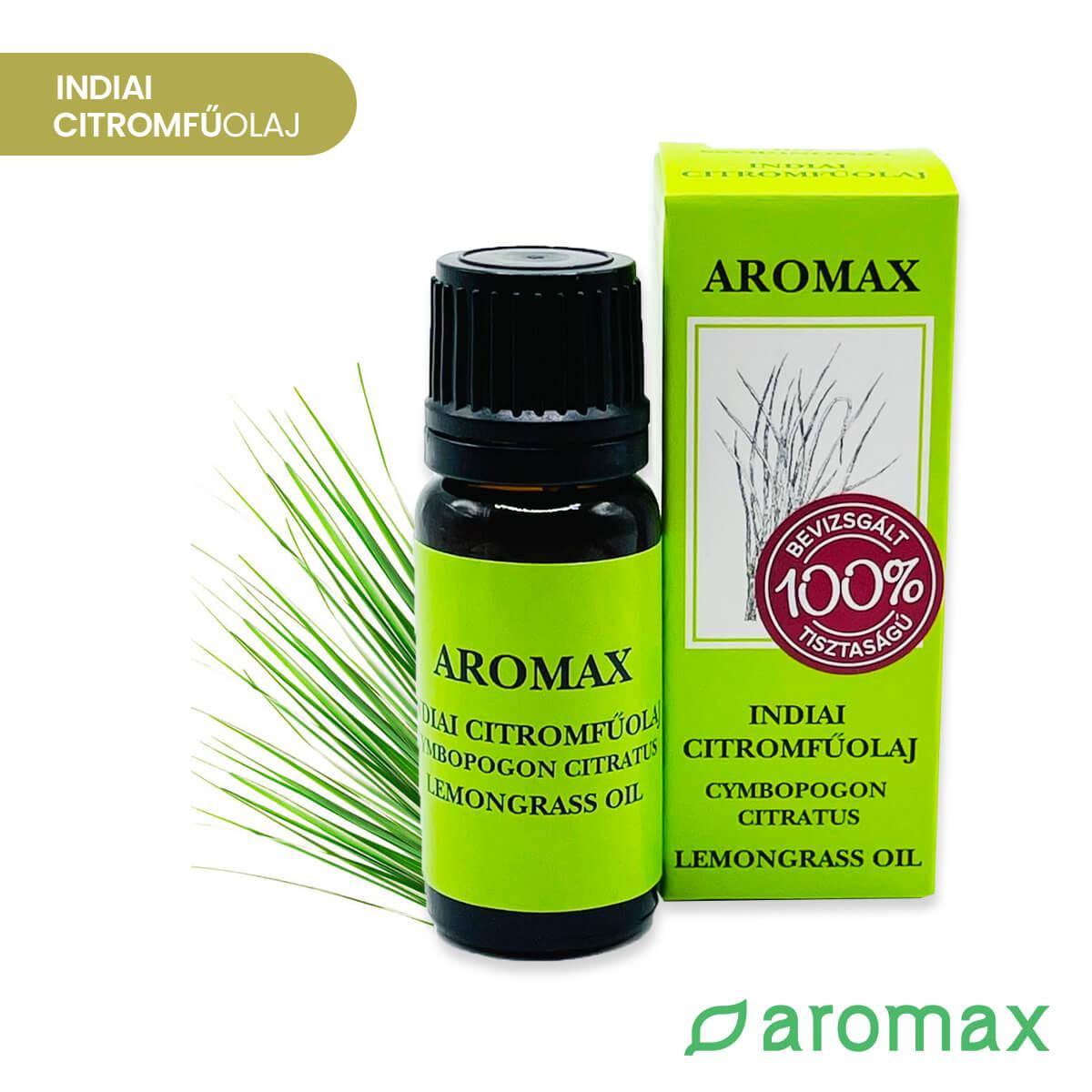 AROMAX INDIAI CITROMFŰ ILLÓOLAJ 10ml