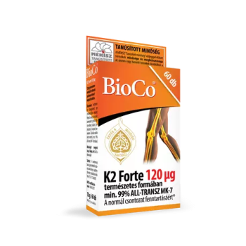BioCo K2-vitamin Forte 120 mikrogramm 60 db 1.Kép
