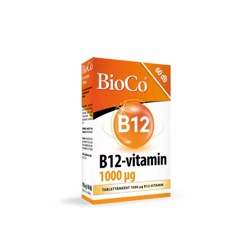 BioCo B12-vitamin 1000 mcg tabletta 60 db