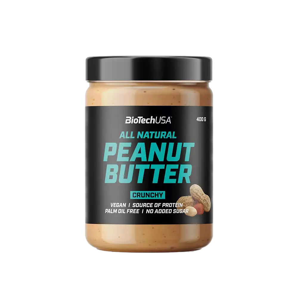 BiotechUsa PEANUT BUTTER 400G Crunchy