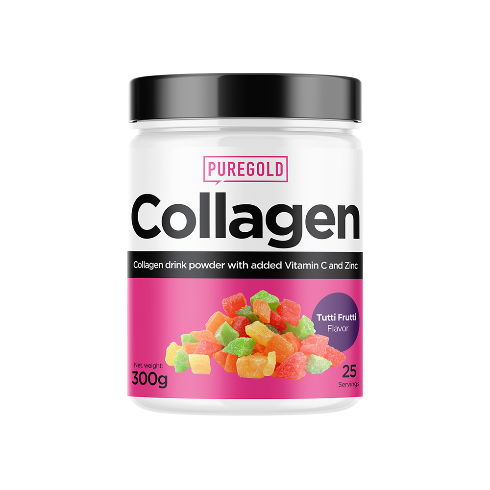 PureGold Collagen Marha kollagén Tutti Frutti 300g