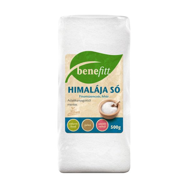 BENEFITT Himalája só fehér finom 500g