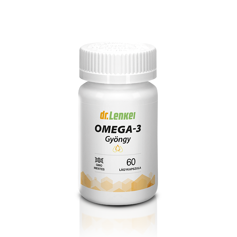 Dr. Lenkei Omega-3 Gyöngy lágykapszula 60 db
