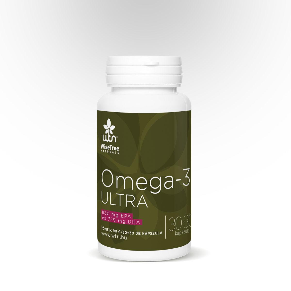 WTN OMEGA -3 ULTRA 30+30 KAPSZULA