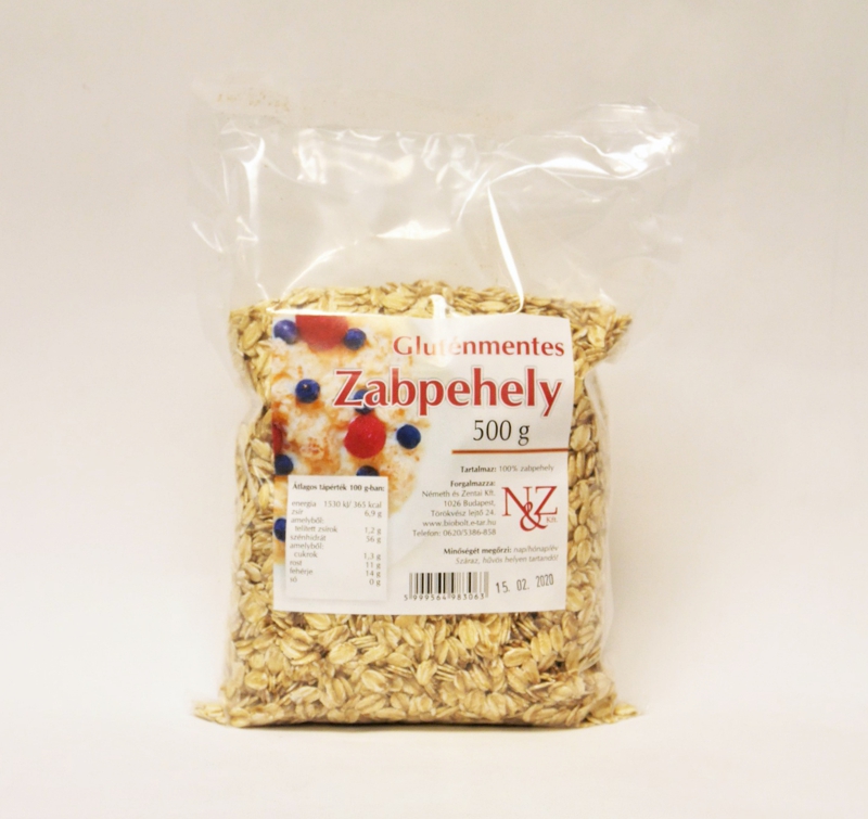 N&Z Zabpehely gluténmentes 500 g