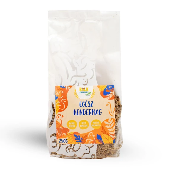 Bulkshop kendermag egész, 250g (piac)