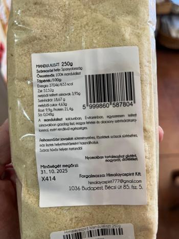 Himalayaspirit Mandulaliszt 250g 2.Kép