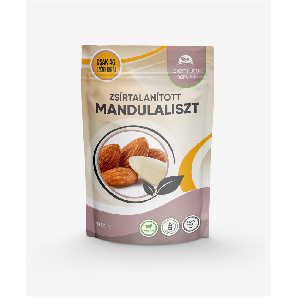 Prémium Natura mandulaliszt szénhidrát csökk.-gluténmentes 500g