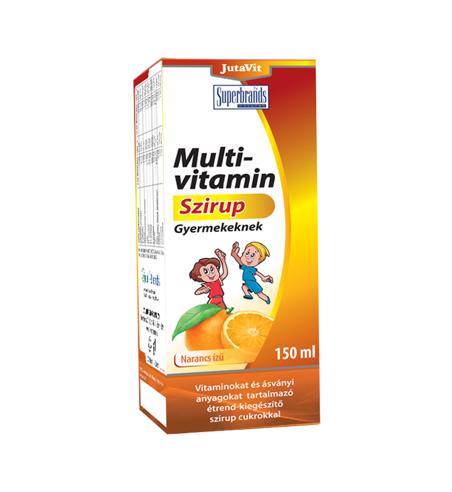 JutaVit Multivitamin szirup gyerekeknek 150 ml