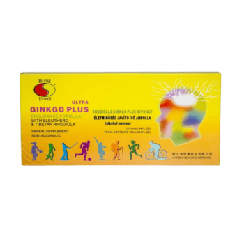 SUN MOON Ginkgo és Rhodiola Kivonat 10 db 1.Kép