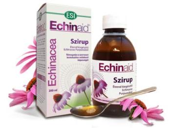 Natur Tanya ESI Echinaid Echinacea szirup - hozzáadott gesztenyemézzel, és gyógynövényekkel. ESI 1.Kép