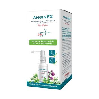 Simlpy Anginex gyógynövény hatóanyagú orális spray 30 ml 1.Kép