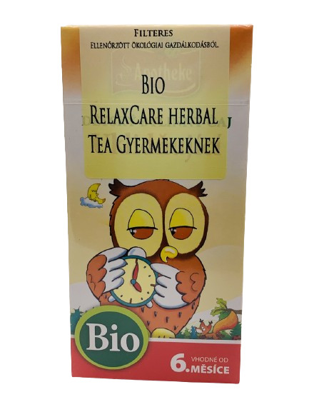 Apotheke - Bio RelaxCare Herbal Tea Gyermekeknek, 20 filter