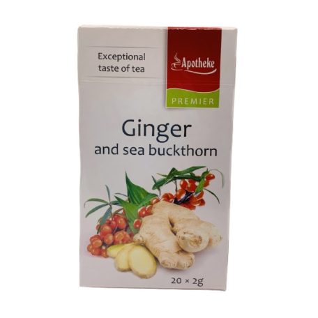 Apotheke - Gyömbér és Homoktövis Tea, 20 filter - Premier Selection