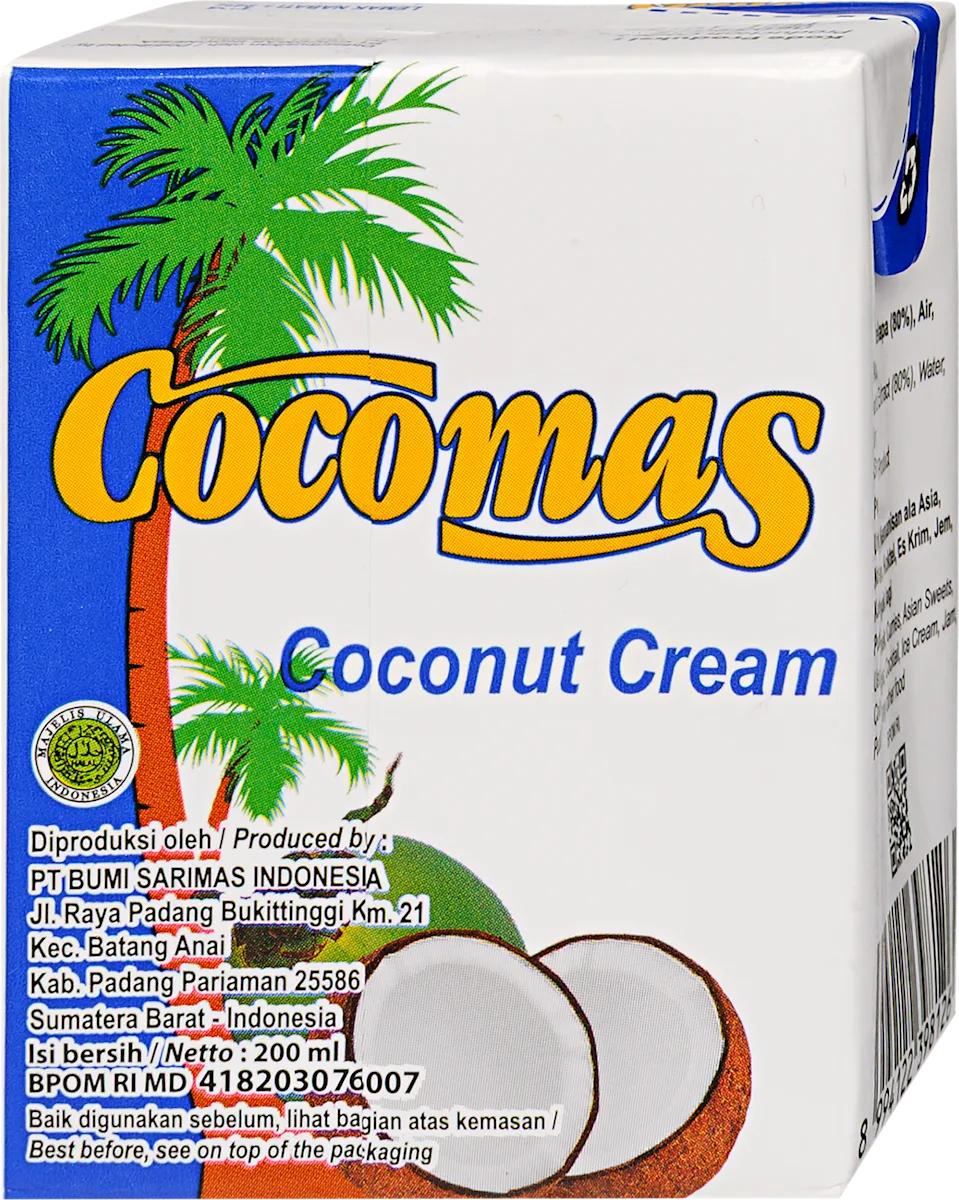 Cocomas kókuszkrém 200ml ,gluténmentes