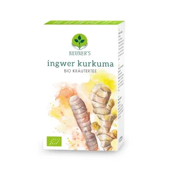 NEUNER'S BIO Gyömbér Kurkuma Tea 20 DB 1.Kép