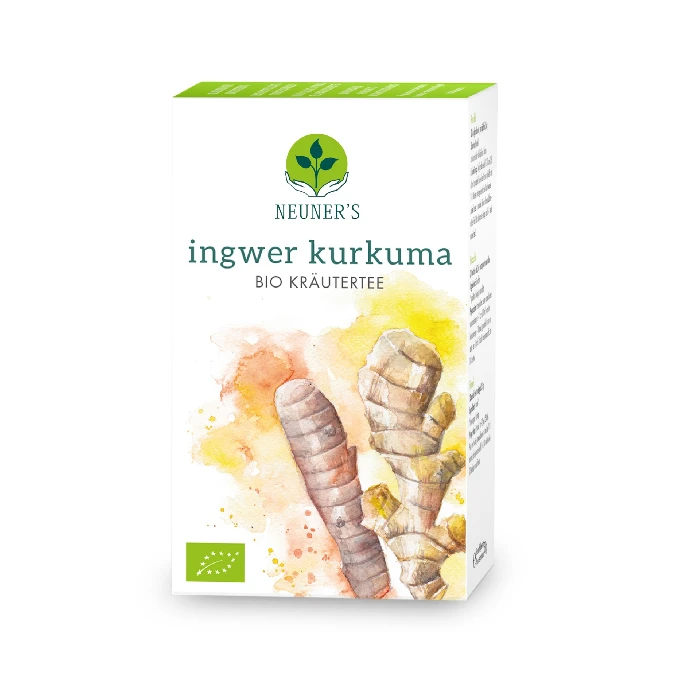 NEUNER'S BIO Gyömbér Kurkuma Tea 20 DB