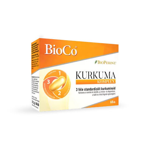 BioCo Kurkuma Komplex étrend-kiegészítő kapszula 60 db