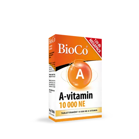 BioCo A-vitamin 10 000 NE Megapack tabletta 120 db