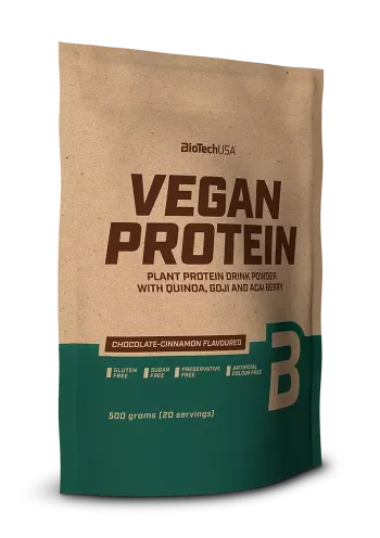 BiotechUsa Vegán protein erdei gyümölcs 500g Kép